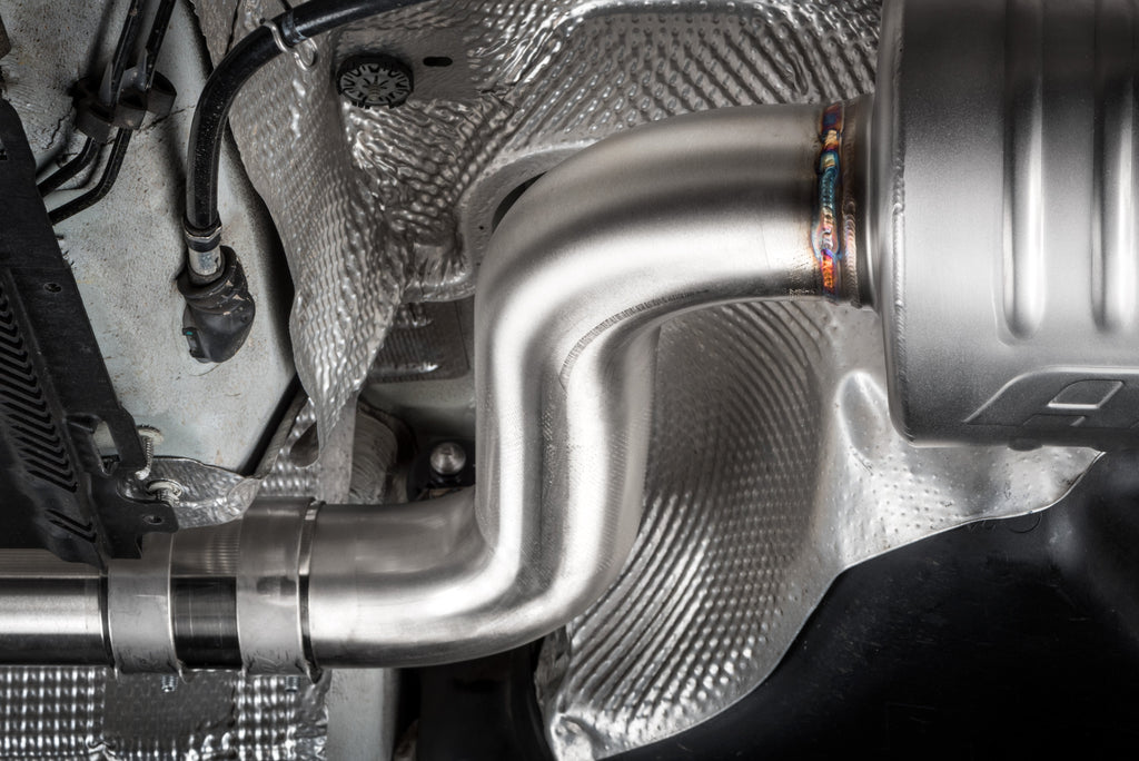 APR Catback Exhaust System (w/ Front Muffler) - GTI (MK7)