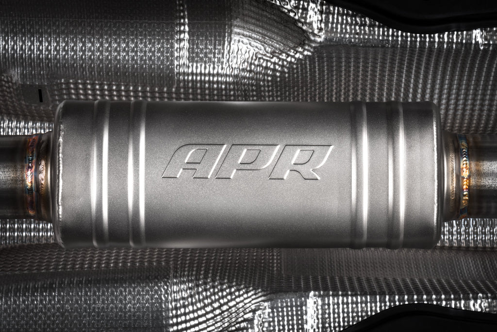 APR Catback Exhaust System (w/ Front Muffler) - GTI (MK7)