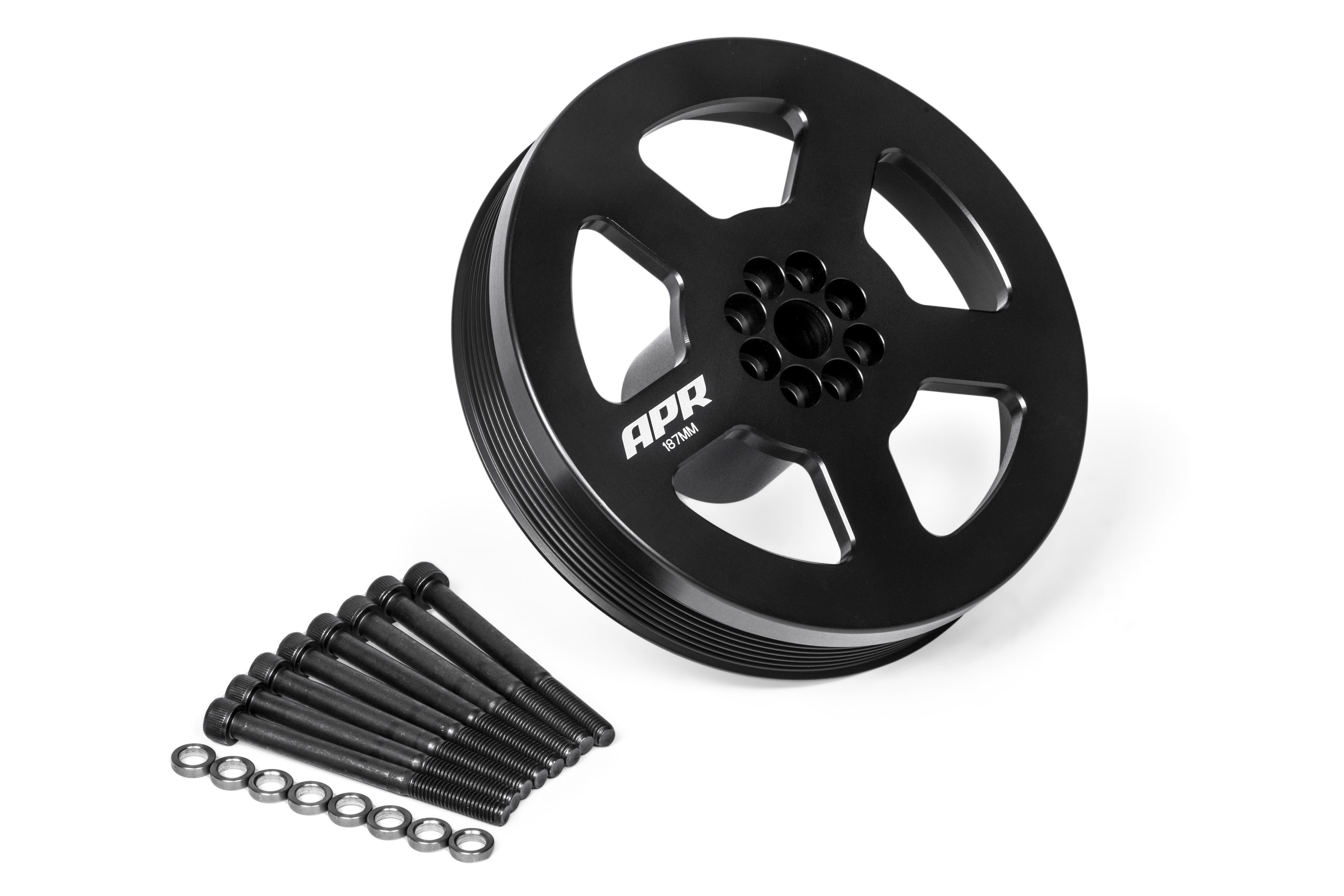 APR Supercharger Drive and Crank Pulley with Belt - Bolt on - 3.0 TFSI