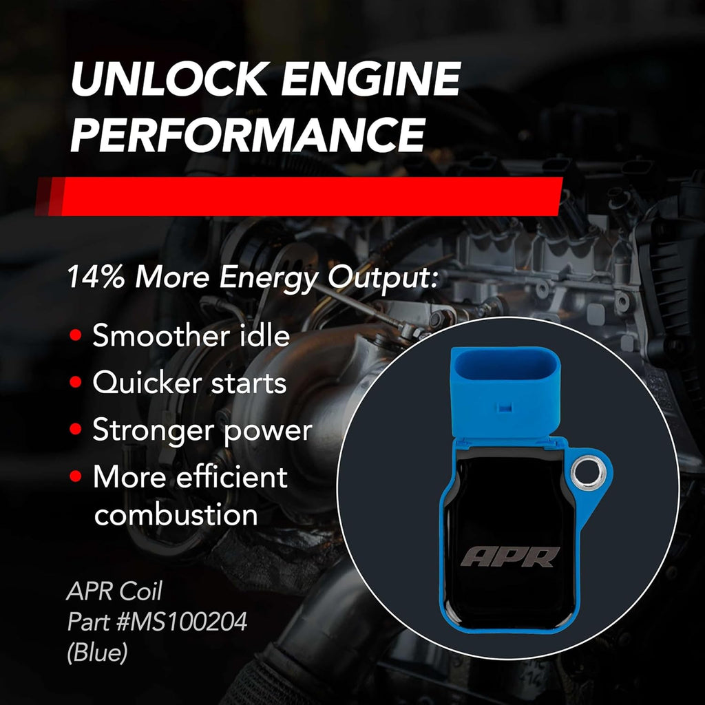APR Ignition Coil & Spark Plug Kit (4.0T EA825 8-cylinder engines)