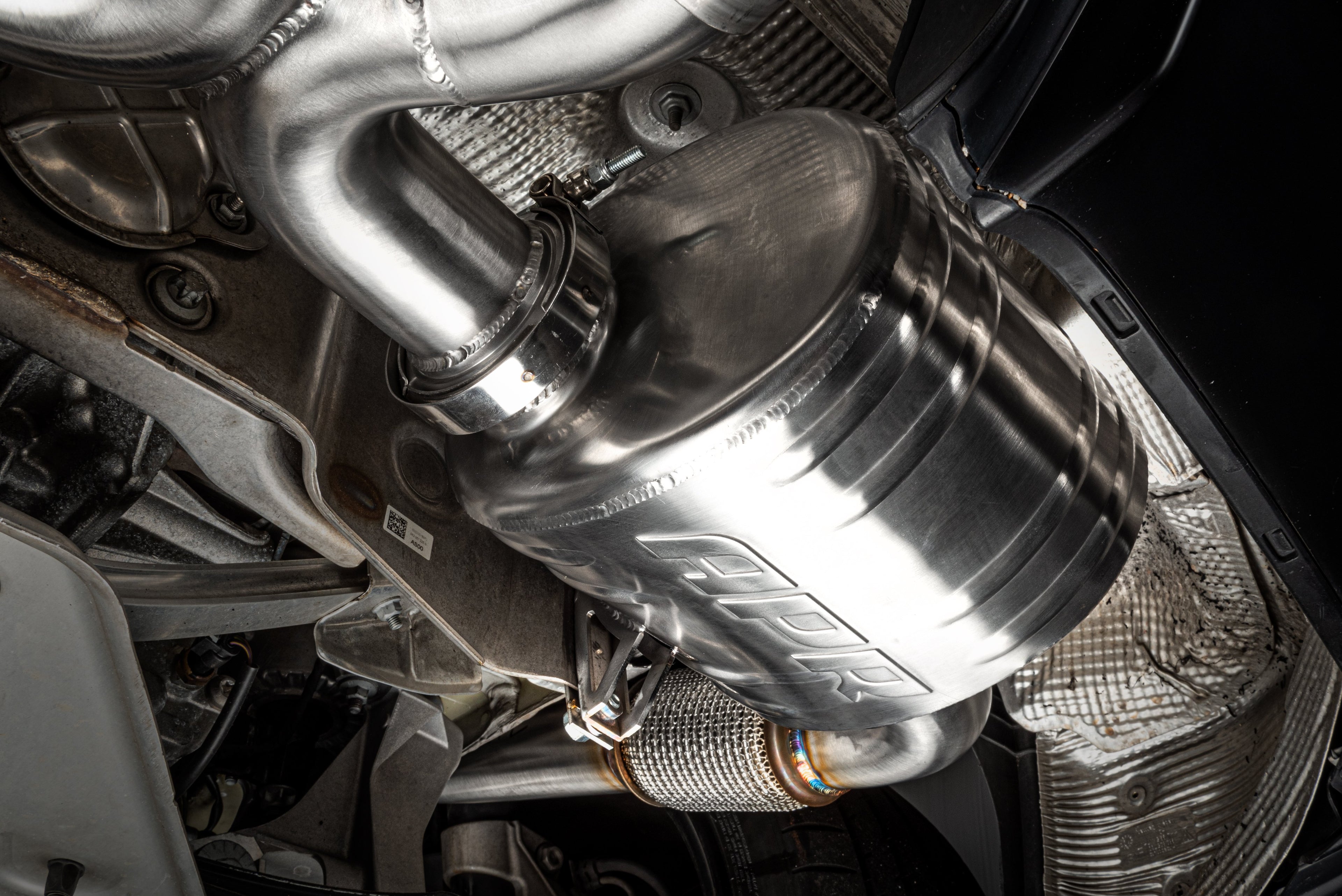 APR Catback Exhaust System Right Muffler - 718 (982) 2.0T/2.5T