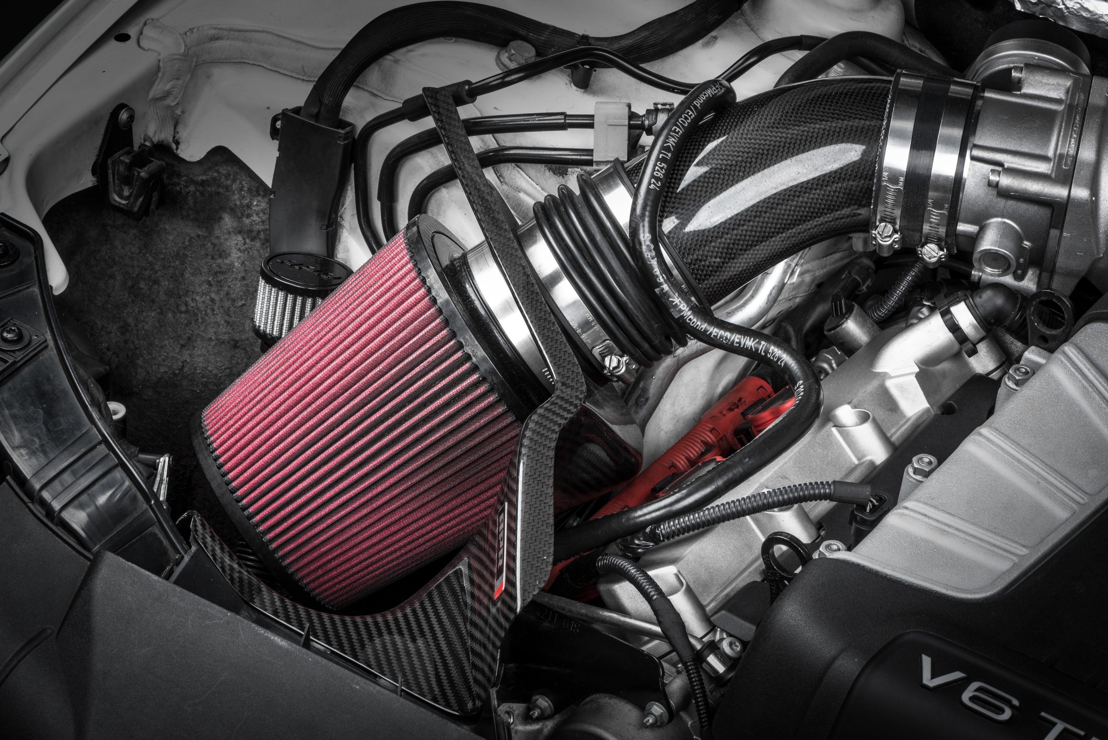 APR Open Carbon Fiber Intake - B8 6 and 8-Cylinder