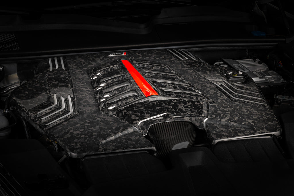 APR Engine Cover - 2.9T/3.0T/4.0T (4M) SUV - Forged Carbon Fiber