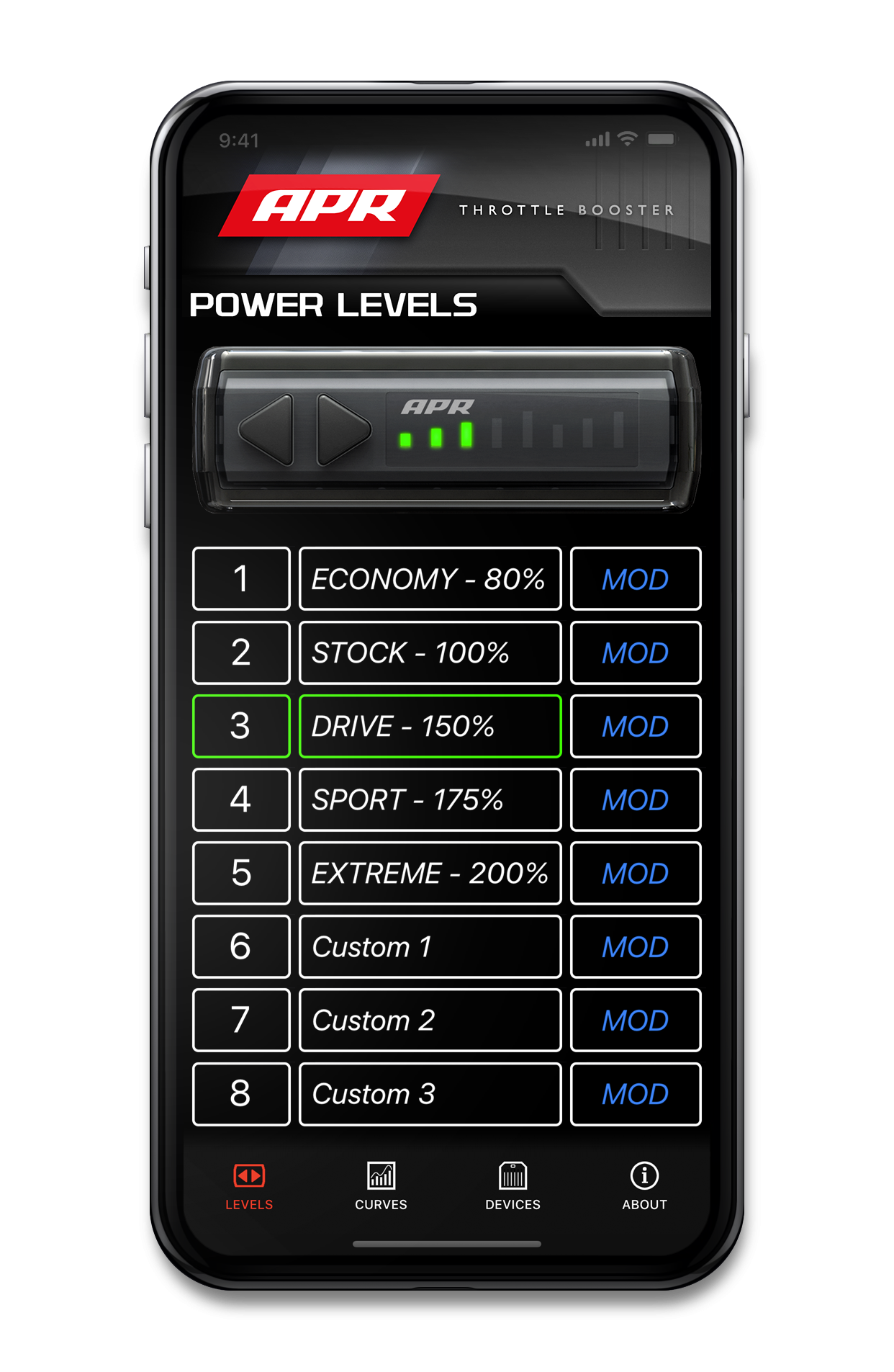 APR Throttle Booster - w/ Wireless Controller and Bluetooth Mobile App