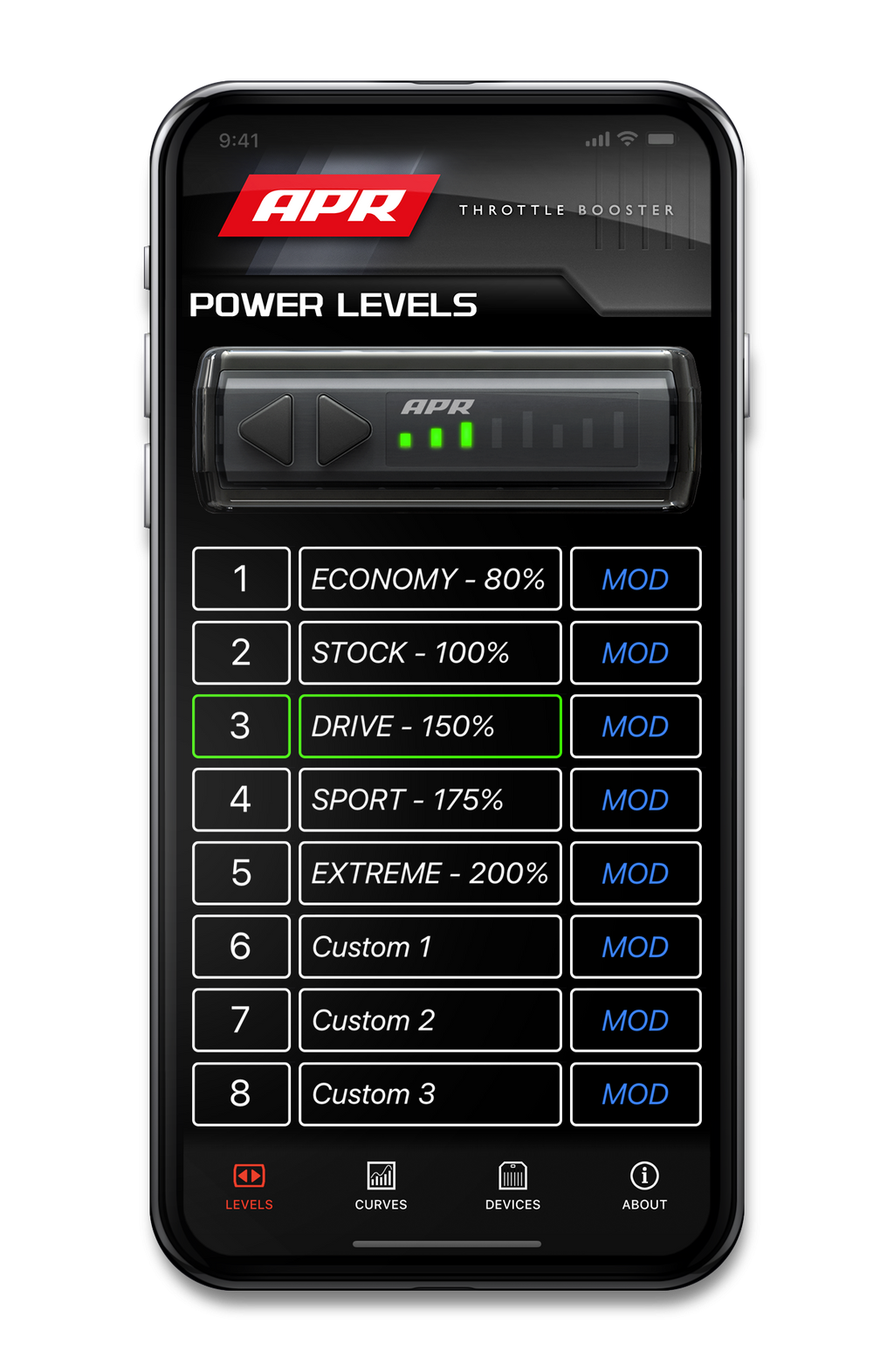 APR Throttle Booster - w/ Wireless Controller and Bluetooth Mobile App