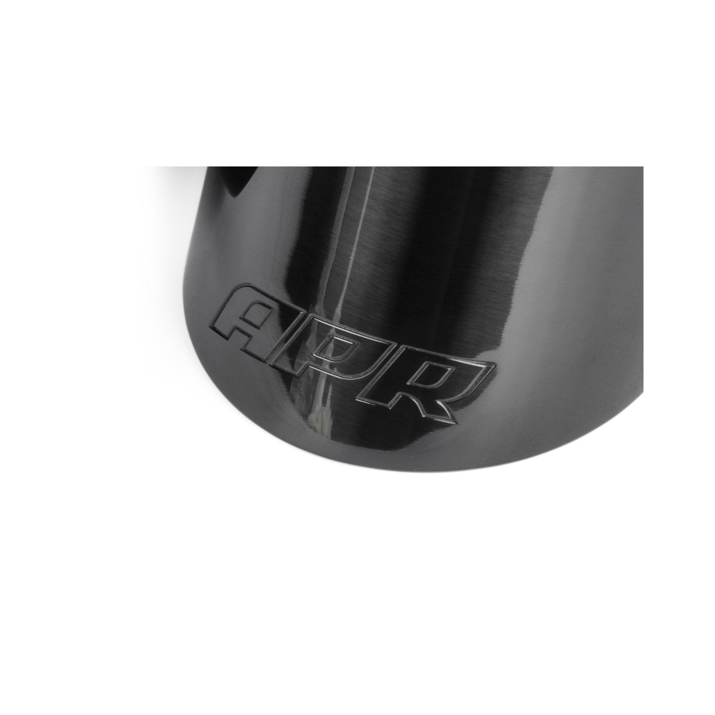 APR Double-Walled 4" Slash-Cut Tips (Polished Diamond Black) - Set of 2