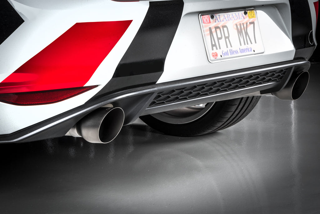 APR Catback Exhaust System (w/ Front Muffler) - GTI (MK7)