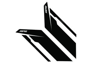 APR Sideburns - Black APR / Black Stripe