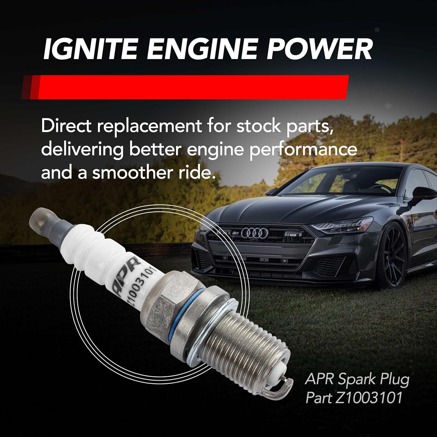 APR Ignition Coil & Spark Plug Kit (2.0T EA113, EA888.1, EA888.2 4-cyl. engines)