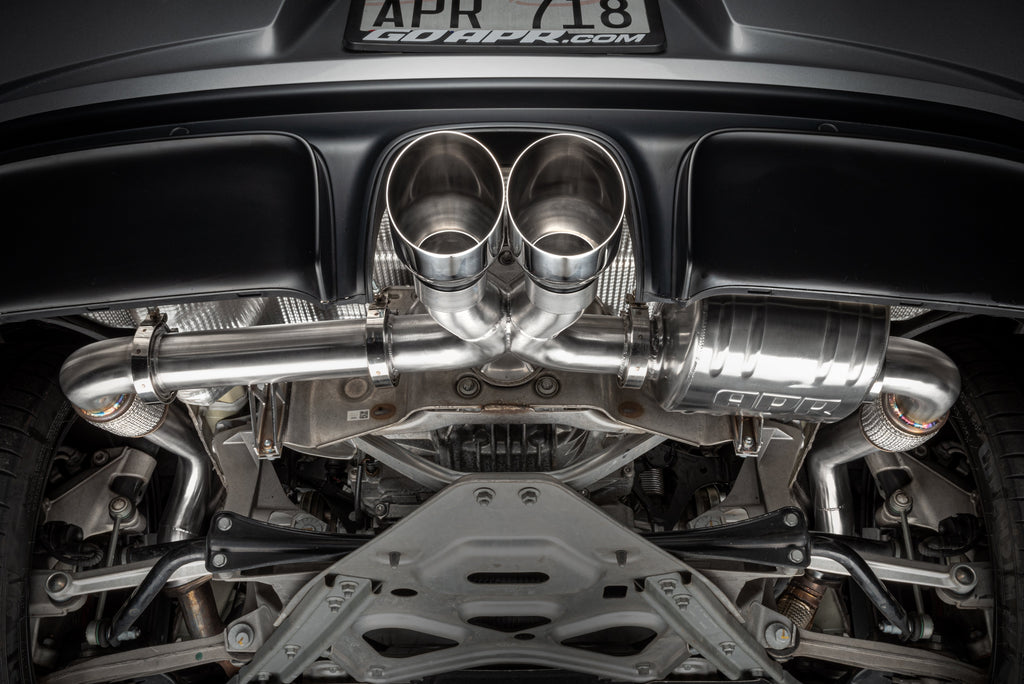 APR Catback Exhaust System Right Muffler - 718 (982) 2.0T/2.5T
