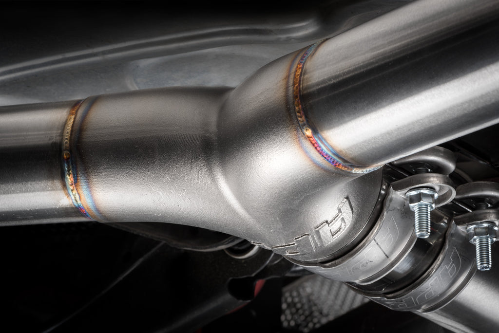 APR Catback Exhaust System (w/ Front Muffler) - GTI (MK7)
