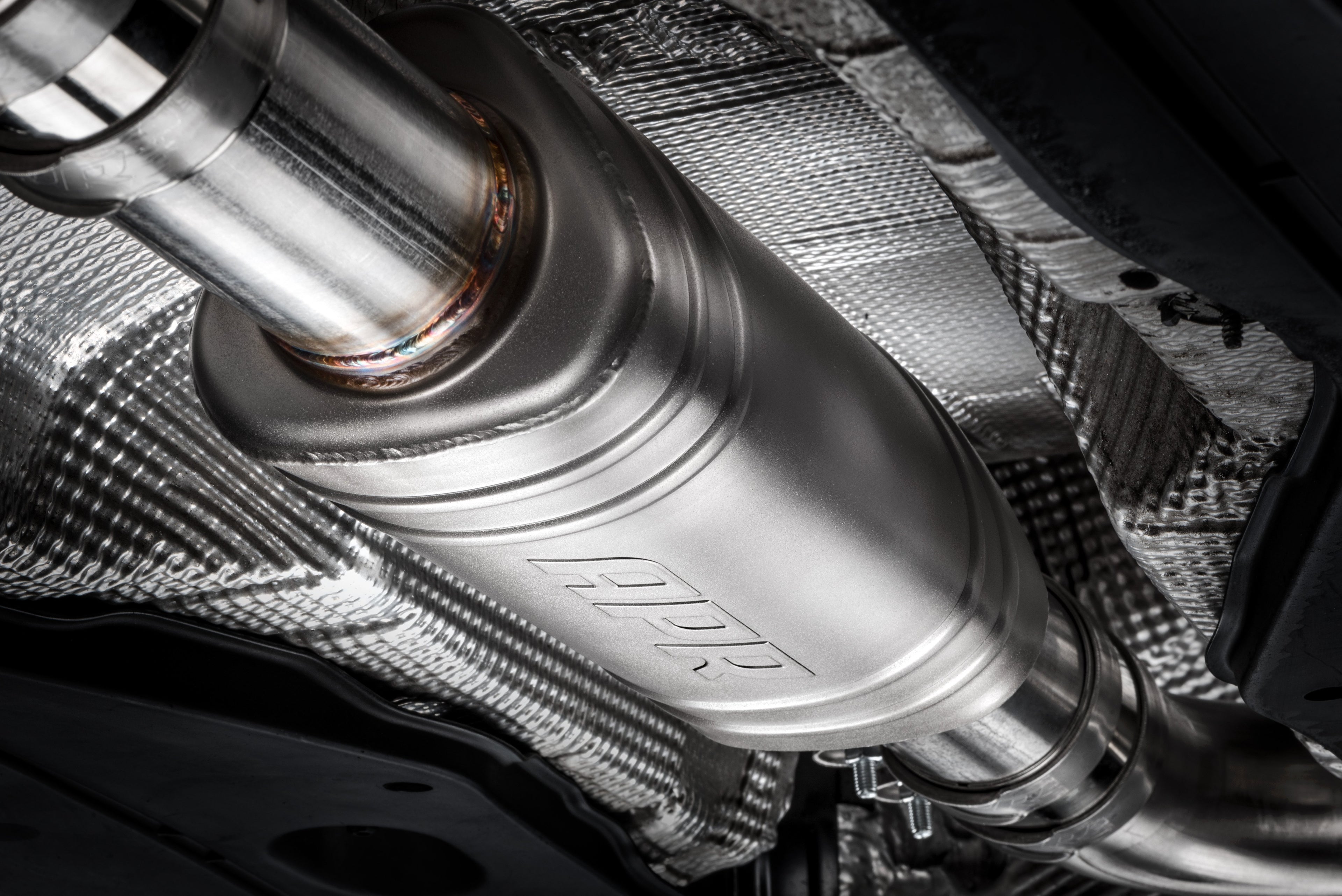 APR Catback Exhaust System (w/ Front Muffler) - GTI (MK7)