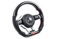 APR Steering Wheel - Carbon Fiber & Perforated Leather
MK7 GTI/GLI Red (For use without Paddles)