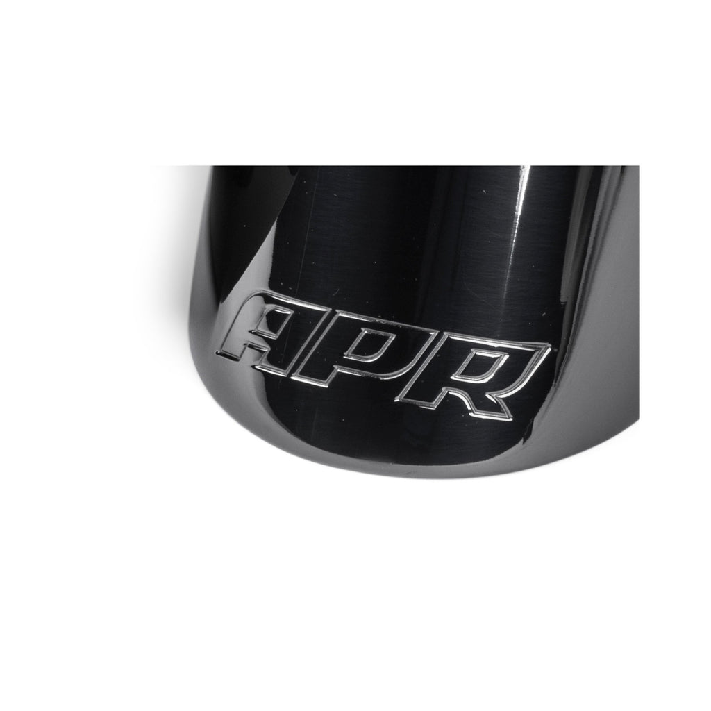 APR Double-Walled 3.5" Slash-Cut Tips (Diamond Black) - Set of 2