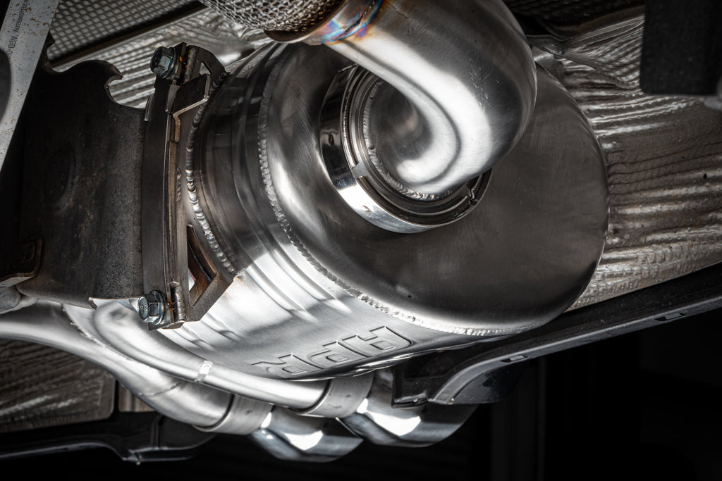 APR Catback Exhaust System Left Muffler - 718 (982) 2.0T/2.5T