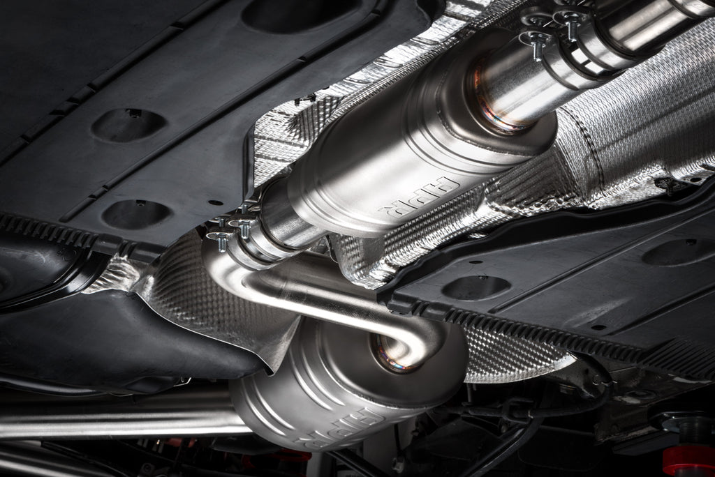 APR Catback Exhaust System (w/ Front Muffler) - GTI (MK7)