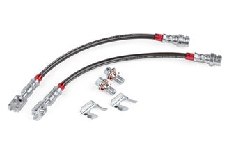 APR Braided Stainless Steel Brake Lines (Set of 2) - Rear