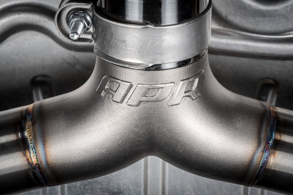 APR Catback Exhaust System (w/ Front Muffler) - GTI (MK7.5)