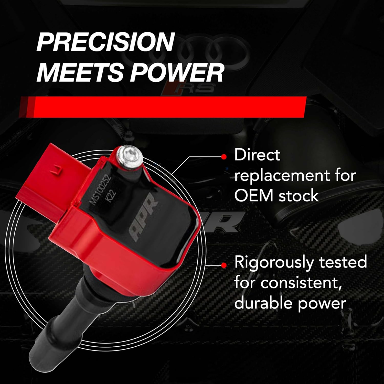 APR Ignition Coil & Spark Plug Kit (2.0T/2.5T 9A2 4-cylinder engines)