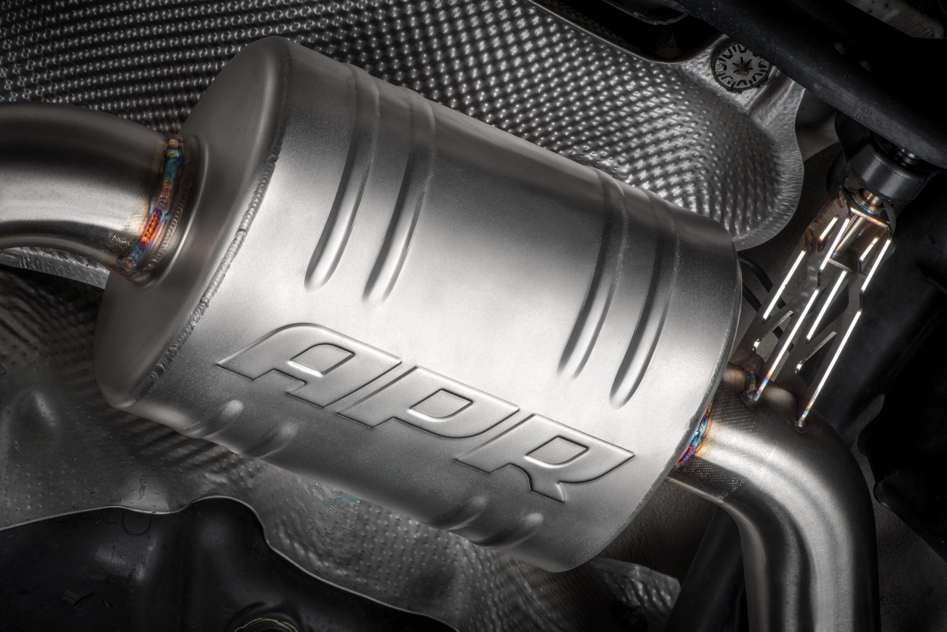 APR Catback Exhaust System (w/ Front Muffler) - GTI (MK7)