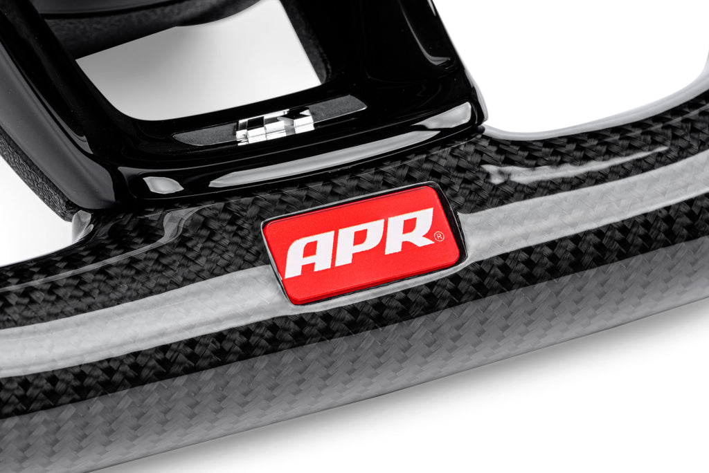 APR Steering Wheel - Carbon Fiber & Perforated Leather
MK7 Golf R Silver (For use with Paddles)